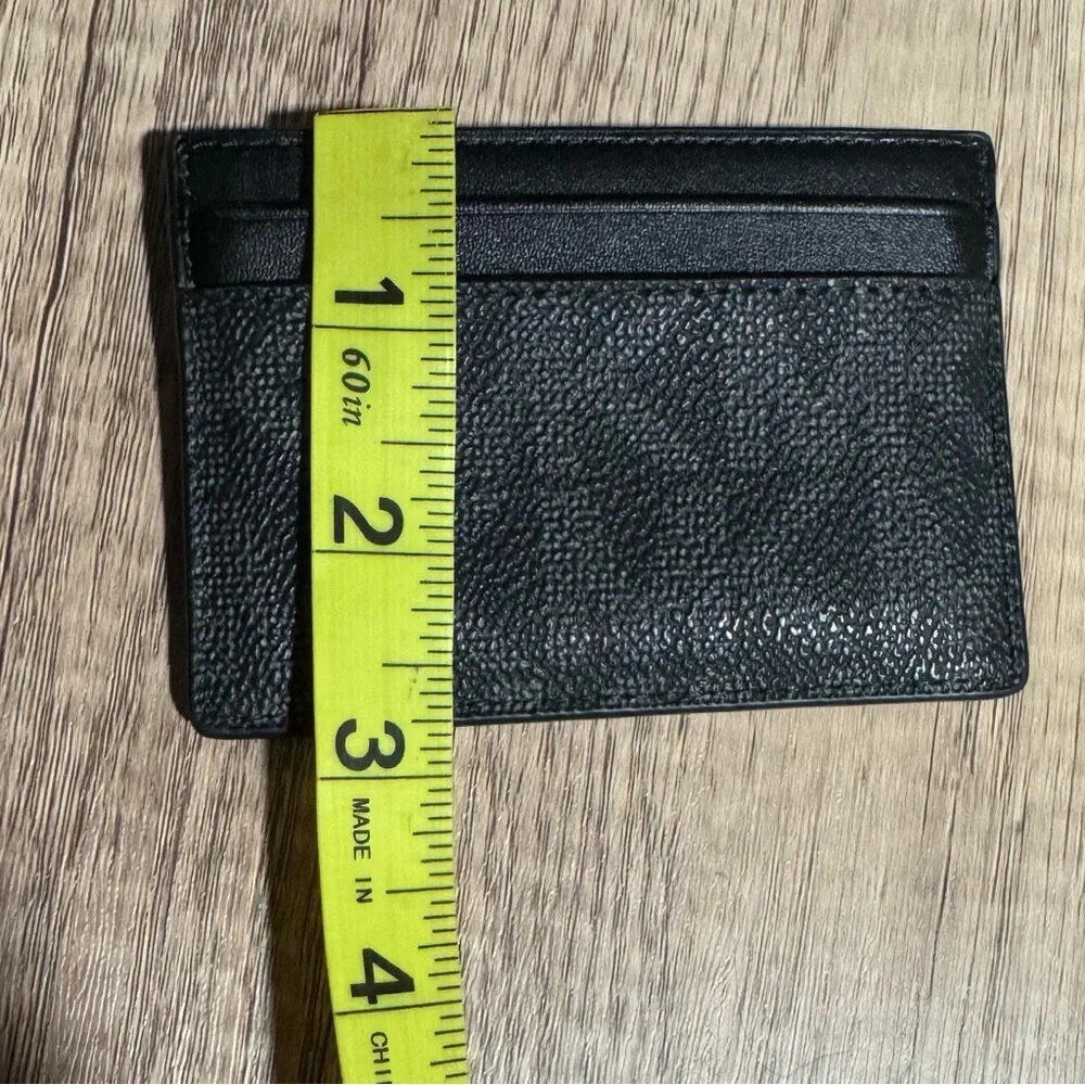 Michael Kors Black Leather Card Holder